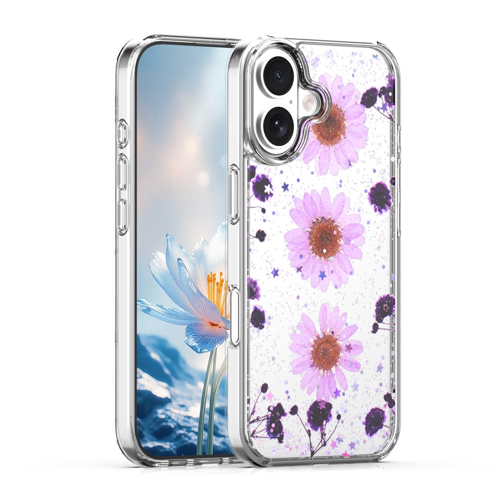 Eternal Bloom Case for iPhone 17 - Pink Daisy