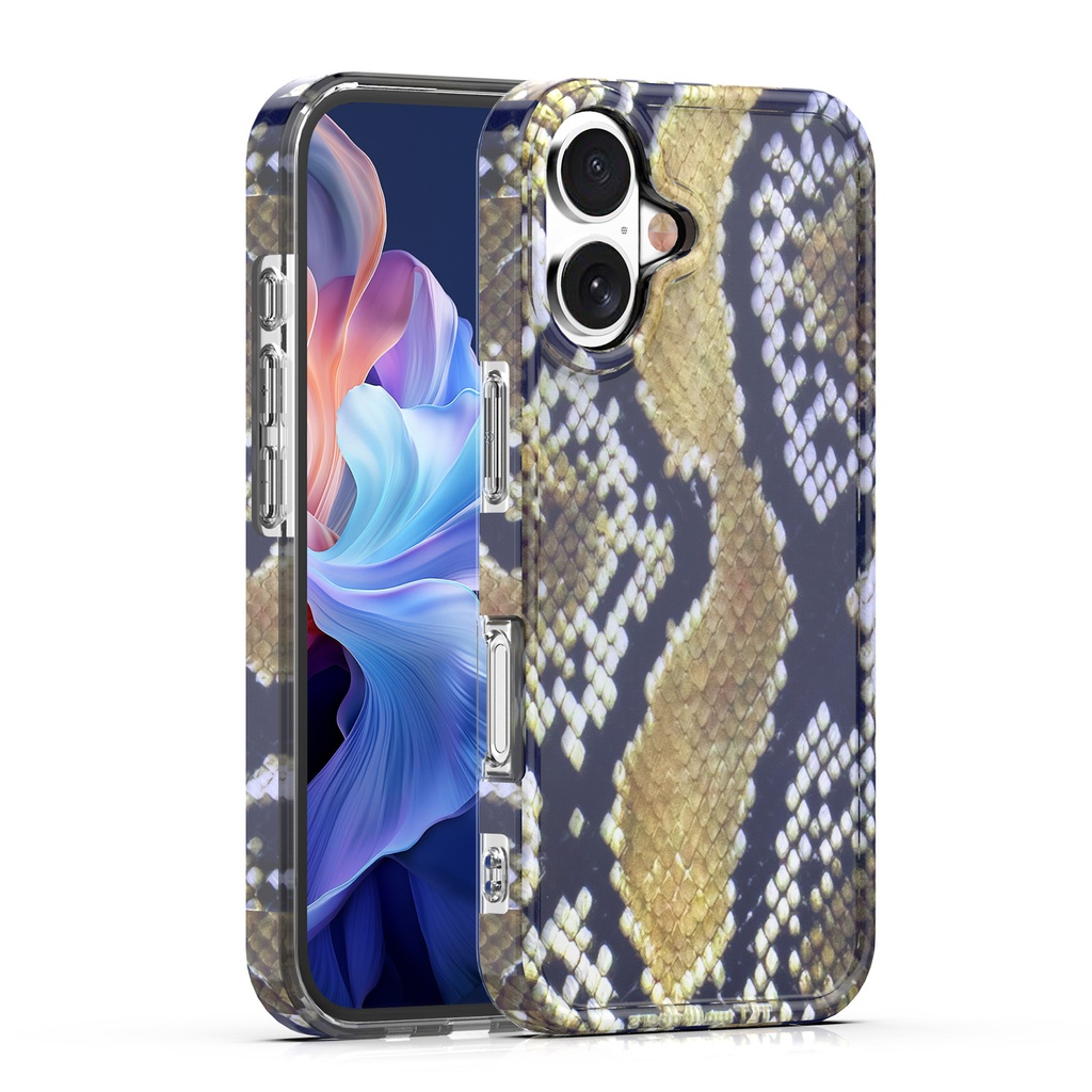 Exotic Animal Print Case for iPhone 16 - Snake