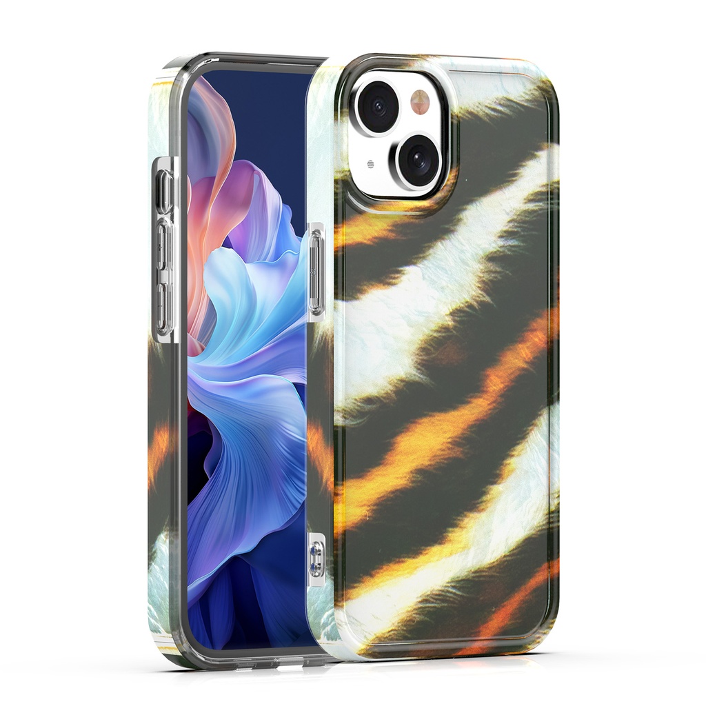 [CS-I14-EAPC-TG] Exotic Animal Print Case for iPhone 14 / 13 - Tiger