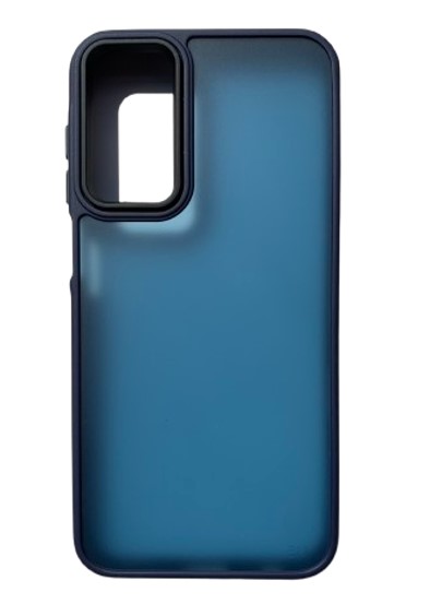 Matte Color Forested Case for Samsung A16 - Dark Blue
