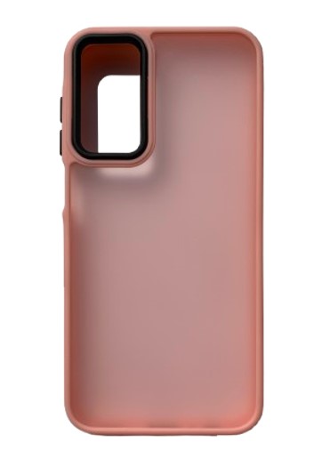 Matte Color Forested Case for Samsung A17 - Pink