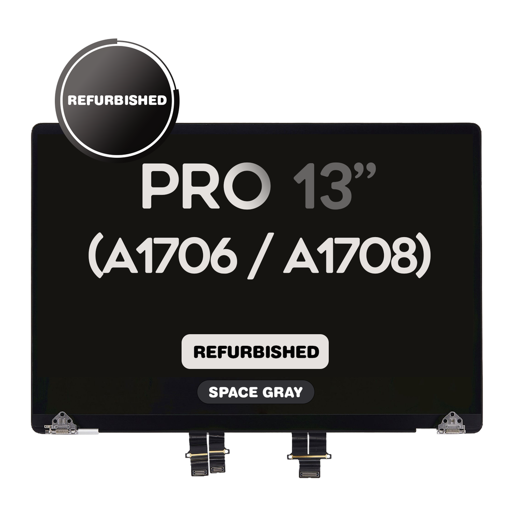 Complete LCD Assembly set for Macbook Pro 13"  (A1706 / A1708) - Aftermarket Pro (Space Gray)