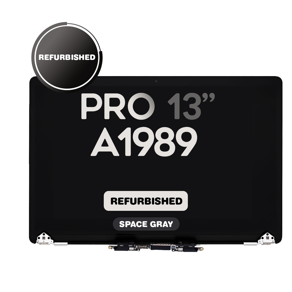 Complete LCD Assembly set for Macbook Pro Touch Bar 13" (A1989) - Aftermarket Pro (Space Gray)