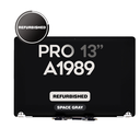 Complete LCD Assembly set for Macbook Pro Touch Bar 13" (A1989) - Aftermarket Pro (Space Gray)