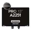 Complete LCD Assembly set for Macbook Pro 13"  (A2251) - Aftermarket Pro (Space Gray)