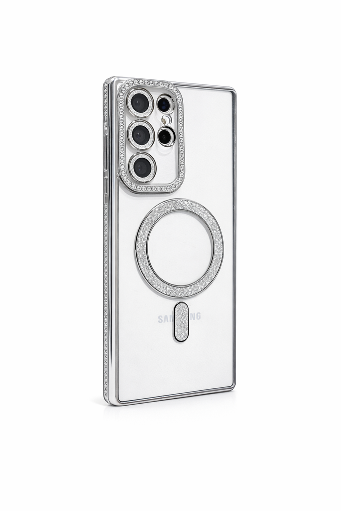 Jewel Case with Magsafe for Galaxy S26 Ultra - Silver