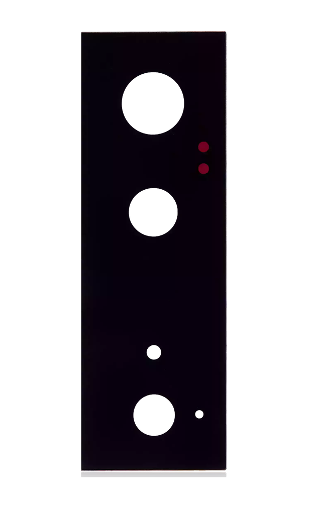 Back Camera Lens (Glass Only) With Adhesive For Google Pixel 6  (Aftermarket) (Stormy Black)