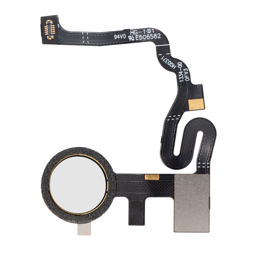 Fingerprint Reader With Flex Cable For Google Pixel 4A / 4A 5G (Clearly White) (Premium)