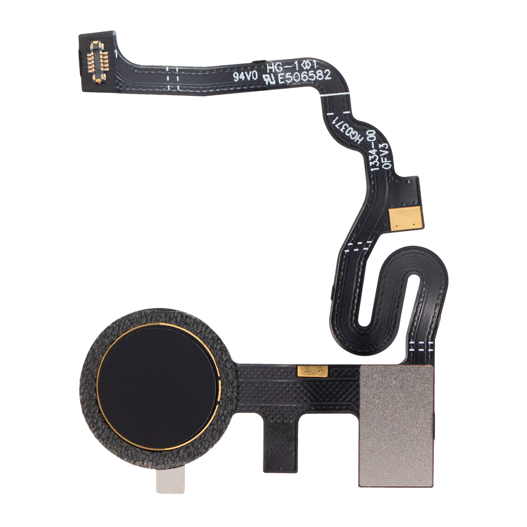 Fingerprint Reader With Flex Cable For Google Pixel 4A / 4A 5G (Just Black) (Premium)