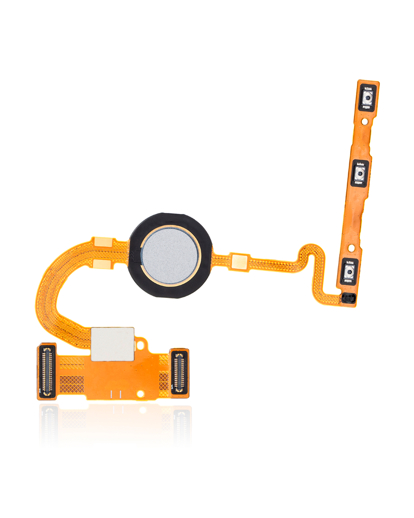 Fingerprint Reader With Flex Cable For Google Pixel 5 (White) (Premium)