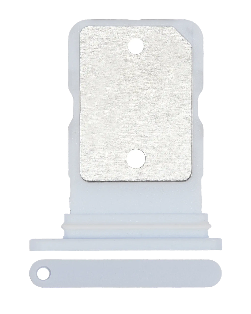 Single Sim Card Tray For Google Pixel 4A (Barely Blue) (Premium)
