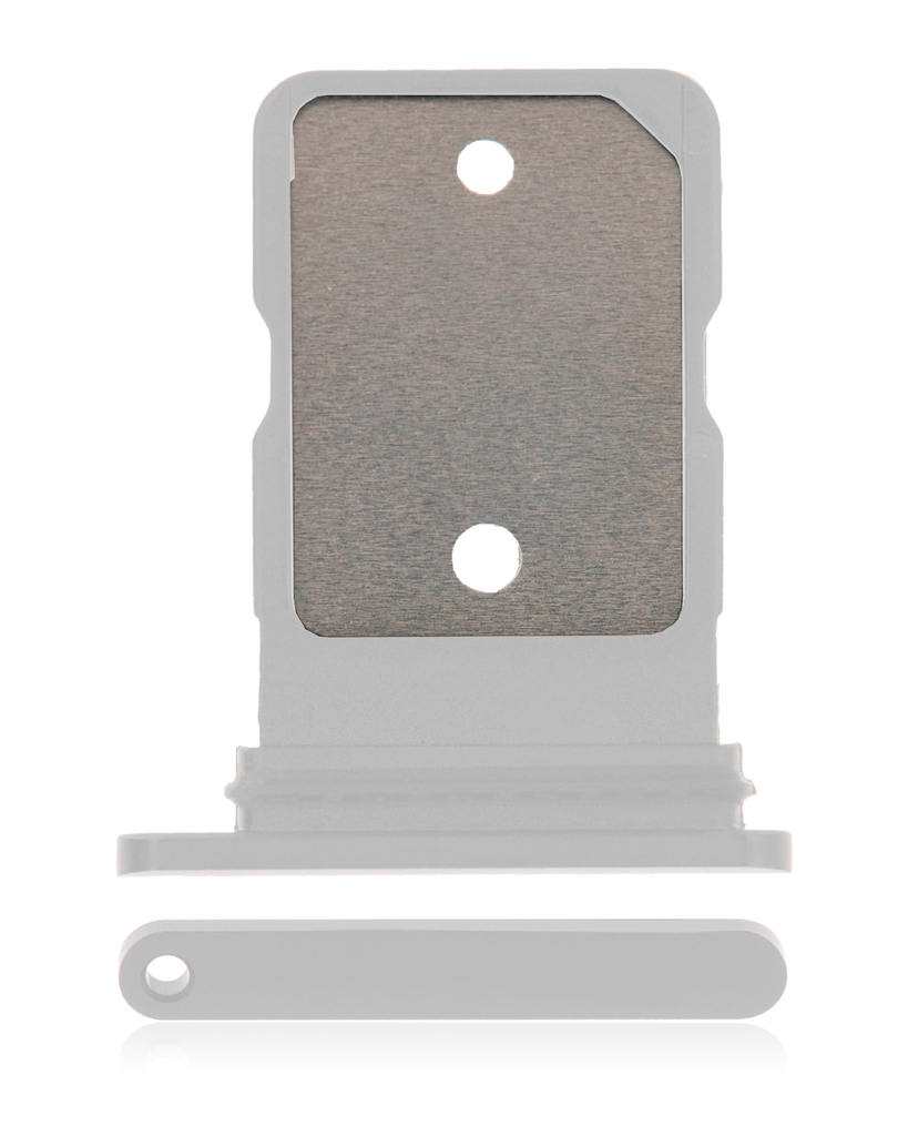 Single Sim Card Tray For Google Pixel 4A 5G (Clearly White) (Premium)