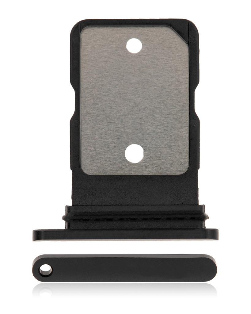 Single Sim Card Tray For Google Pixel 4A 5G (Just Black) (Premium)