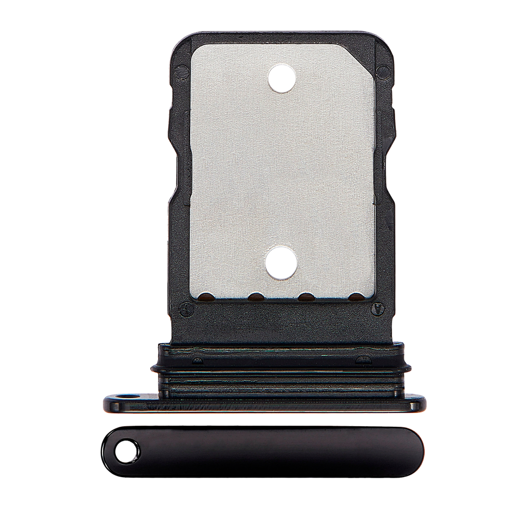 Single Sim Card Tray For Google Pixel 6 Pro (Stormy Black) (Premium)
