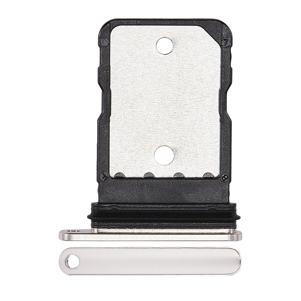 Single Sim Card Tray For Google Pixel 7 Pro (Obsidian) (Premium)