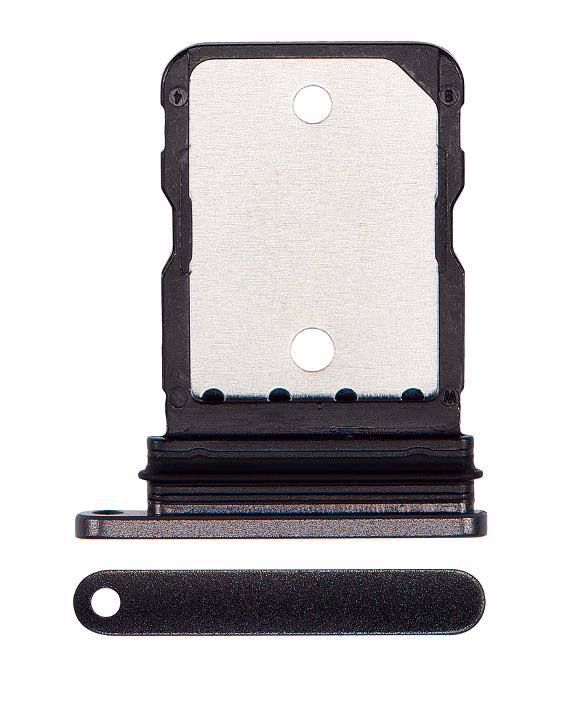 Single Sim Card Tray For Google Pixel 8 (Obsidian) (Premium)