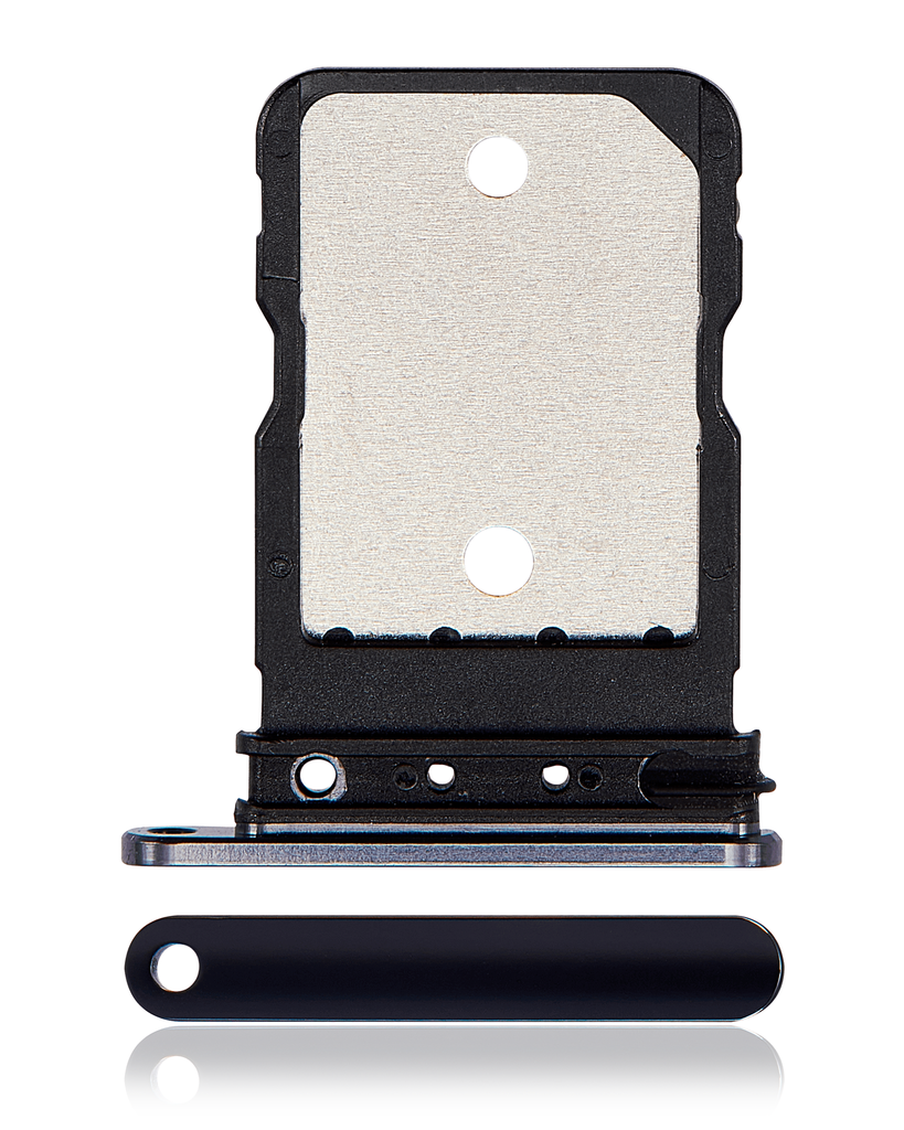Single Sim Card Tray For Google Pixel 8 Pro (Obsidian) (Premium)