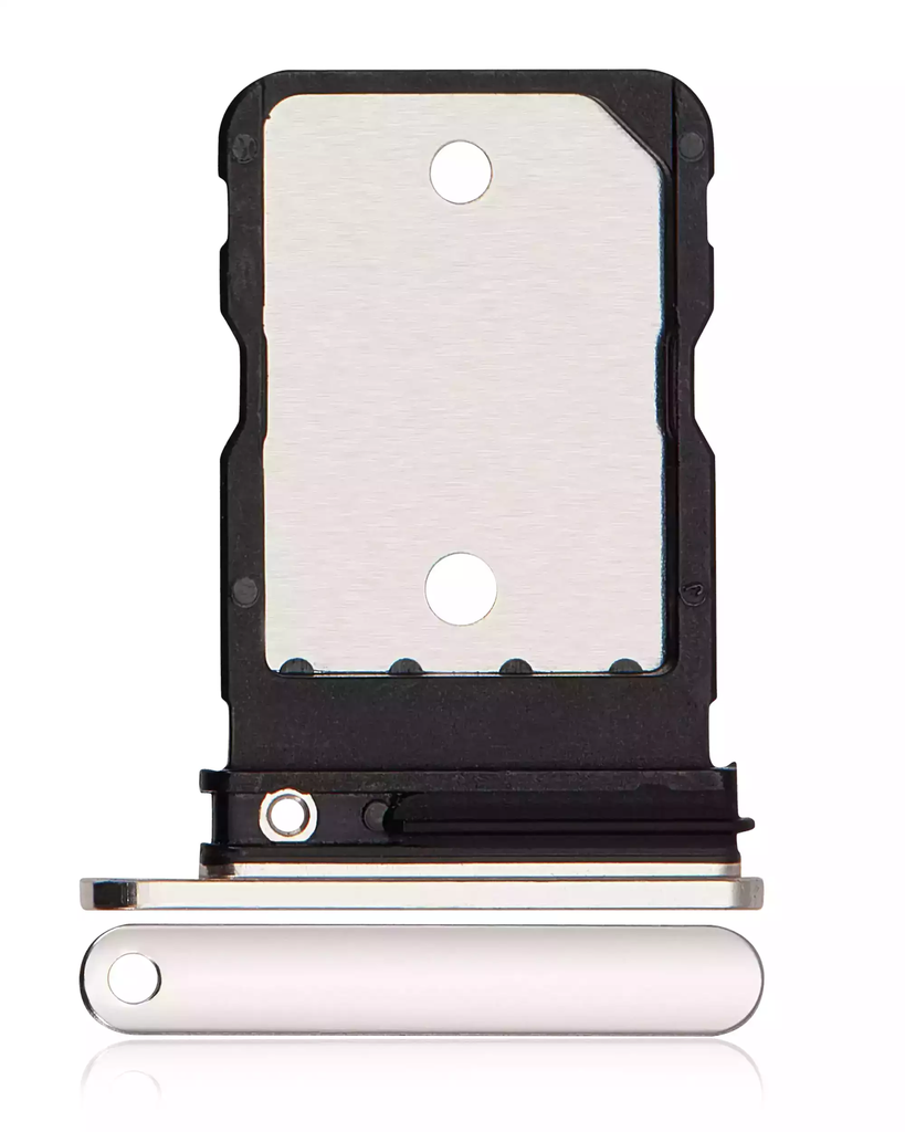 Single Sim Card Tray For Google Pixel 8 Pro (Porcelain) (Premium)