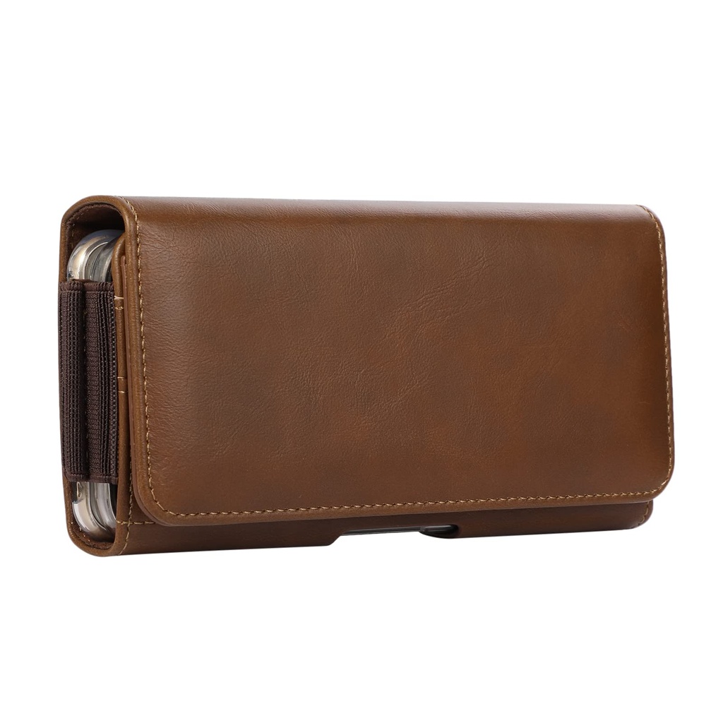 Horizontal Pouch Case Brown - Small