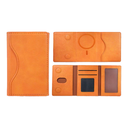 Compartment Card Holder - Orange