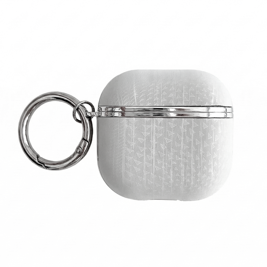 Crocodile Textured Case for AirPods Pro (3rd Gen) - White