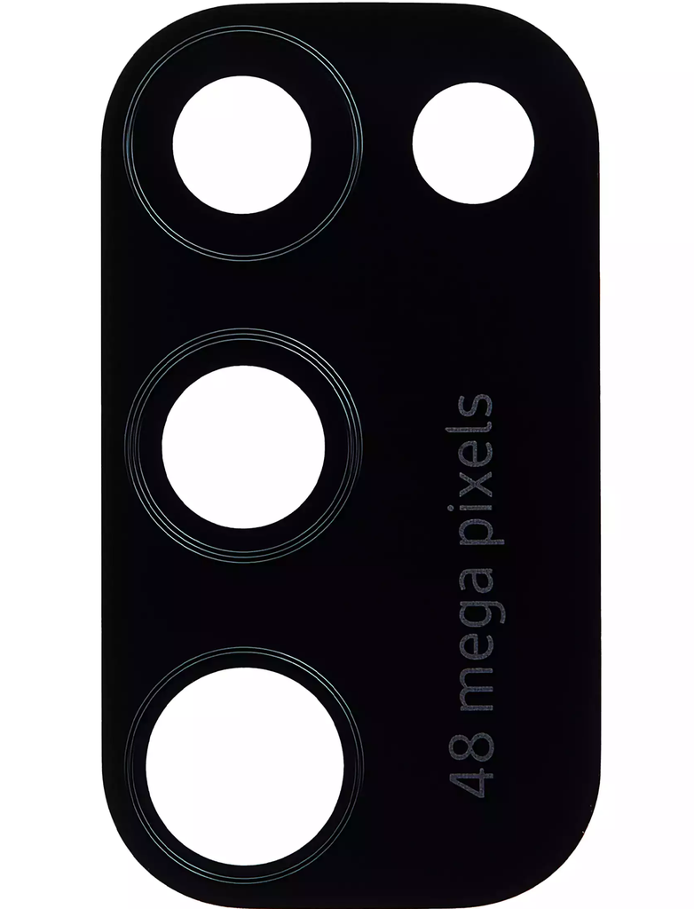Back Camera Lens (Glass Only) With Adhesive For Samsung Galaxy A41 (A415 / 2020) (Premium)