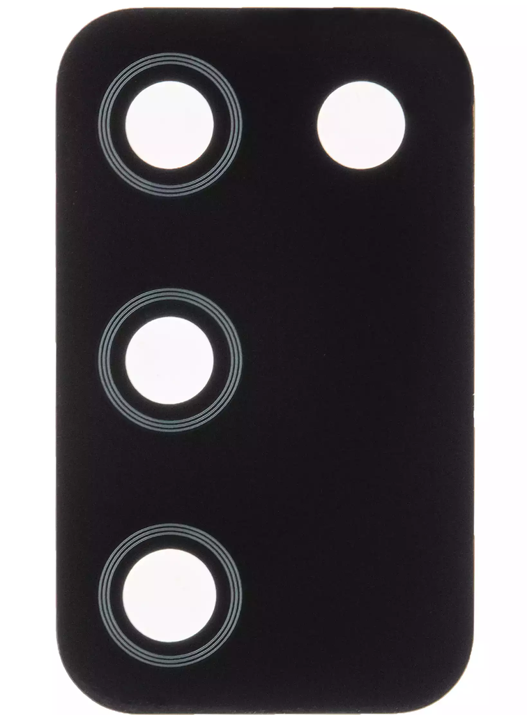 Back Camera Lens (Glass Only) With Adhesive For Samsung Galaxy A02s (A025F / A025M / 2020) (Premium)