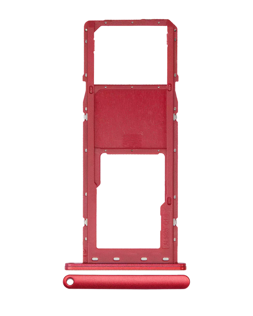 Single Sim Card Tray For Samsung Galaxy A02S (A025 / 2020) (Red) (Premium)