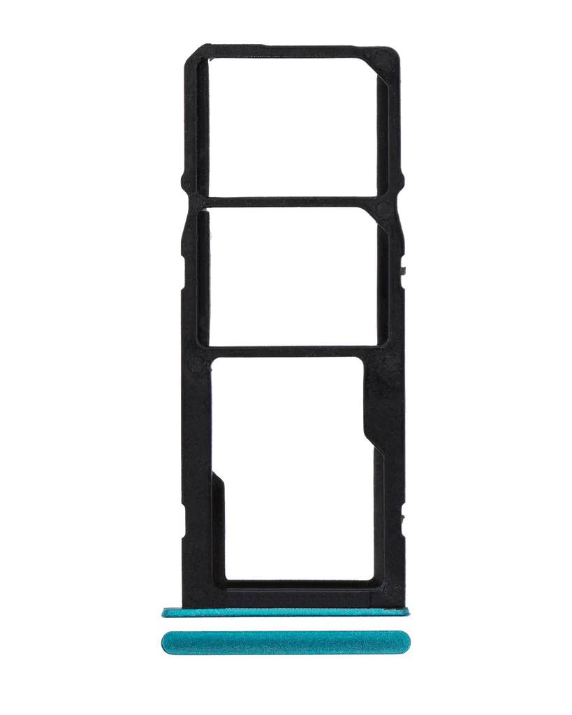 Dual Sim Card Tray For Samsung Galaxy A21 (A215 / 2020) (Cloud Blue) (Premium)