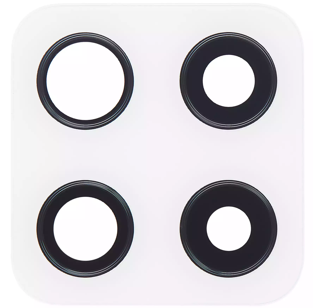 Back Camera Lens (Glass Only) With Adhesive For Samsung Galaxy A42 5G (A426 / 2020) (10 Pack) (Prism Dot White)  (Premium)