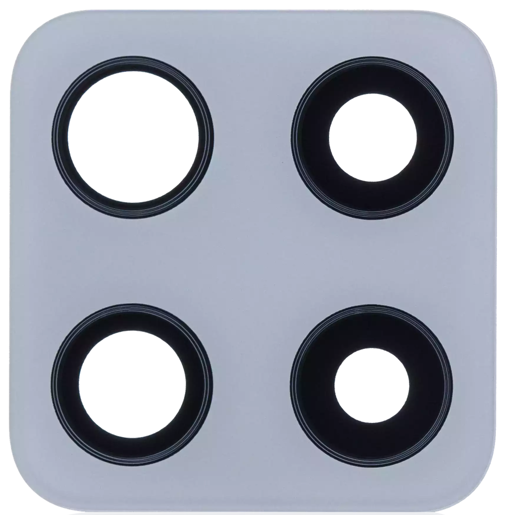 Back Camera Lens (Glass Only) With Adhesive For Samsung Galaxy A42 5G (A426 / 2020) (Prism Dot Gray) (Premium)