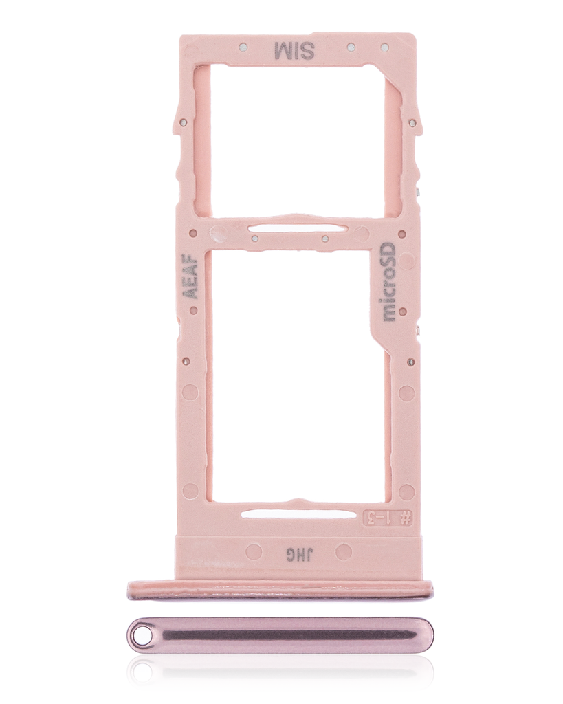 Single Sim Card Tray For Samsung Galaxy A51 5G (A516 / 2020) (Prism Cube Pink) (Premium)