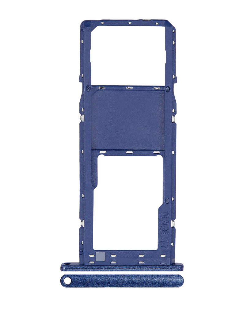 Single Sim Card Tray For Samsung Galaxy A03S (A037F / 2021) (Blue) (Premium)