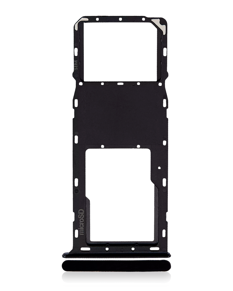 Single Sim Card Tray For Samsung Galaxy A03S (A037U / 2021) (Black) (Premium)