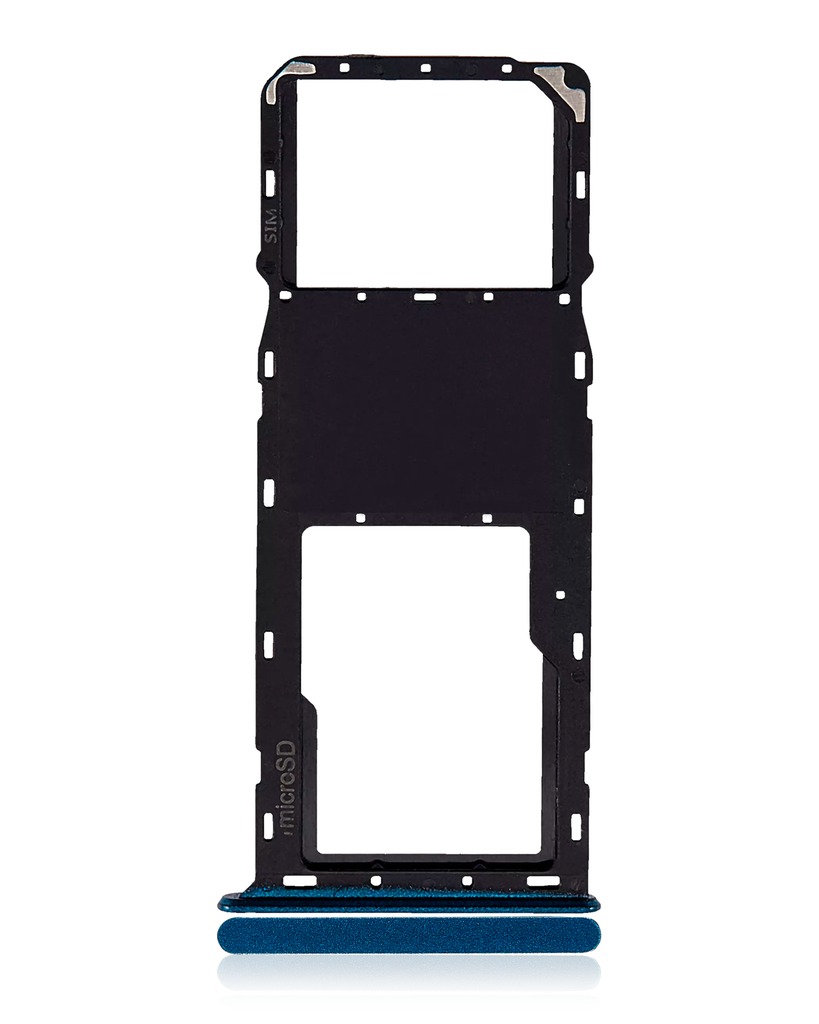 Single Sim Card Tray For Samsung Galaxy A03S (A037U / 2021) (Blue) (Premium)