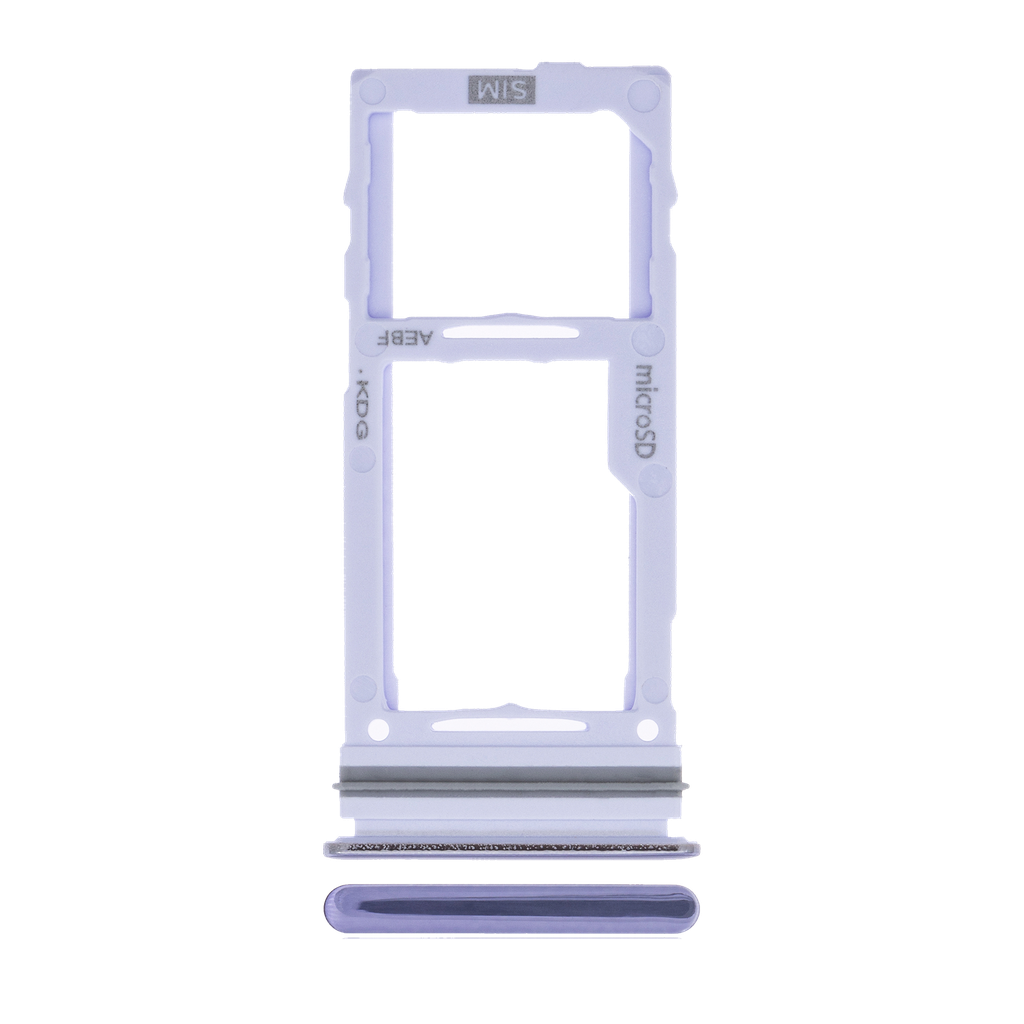 Single Sim Card Tray For Samsung Galaxy A72 (A725 / 2021) (Awesome Violet) (Premium)