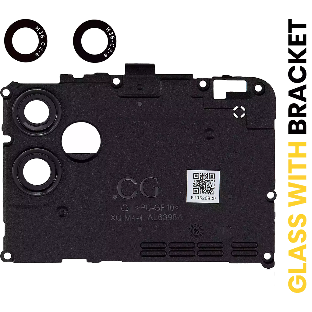 Back Camera Lens With Bracket For Samsung Galaxy A04E (A042 / 2022) (Black) (Premium)