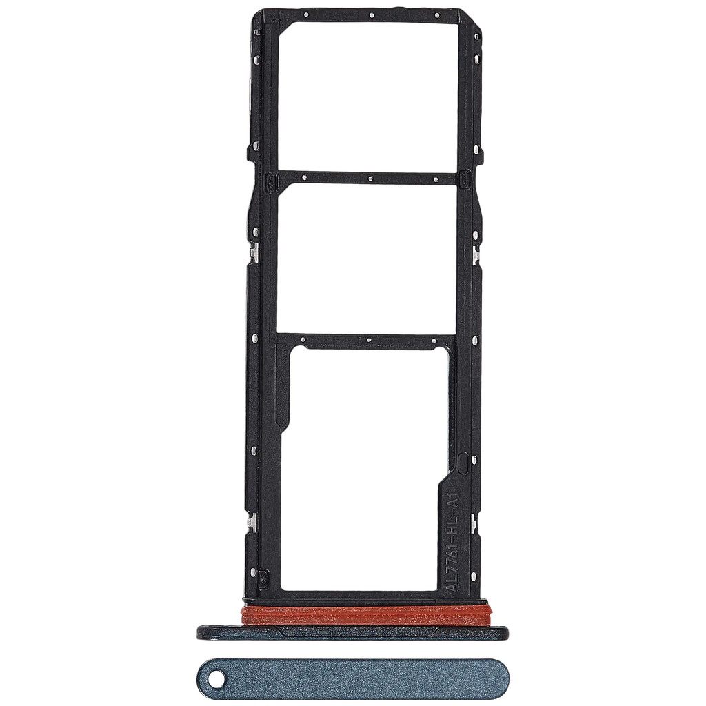 Dual Sim Card Tray For Samsung Galaxy A07 4G (A075 / 2025) (Premium) (Dark Green)