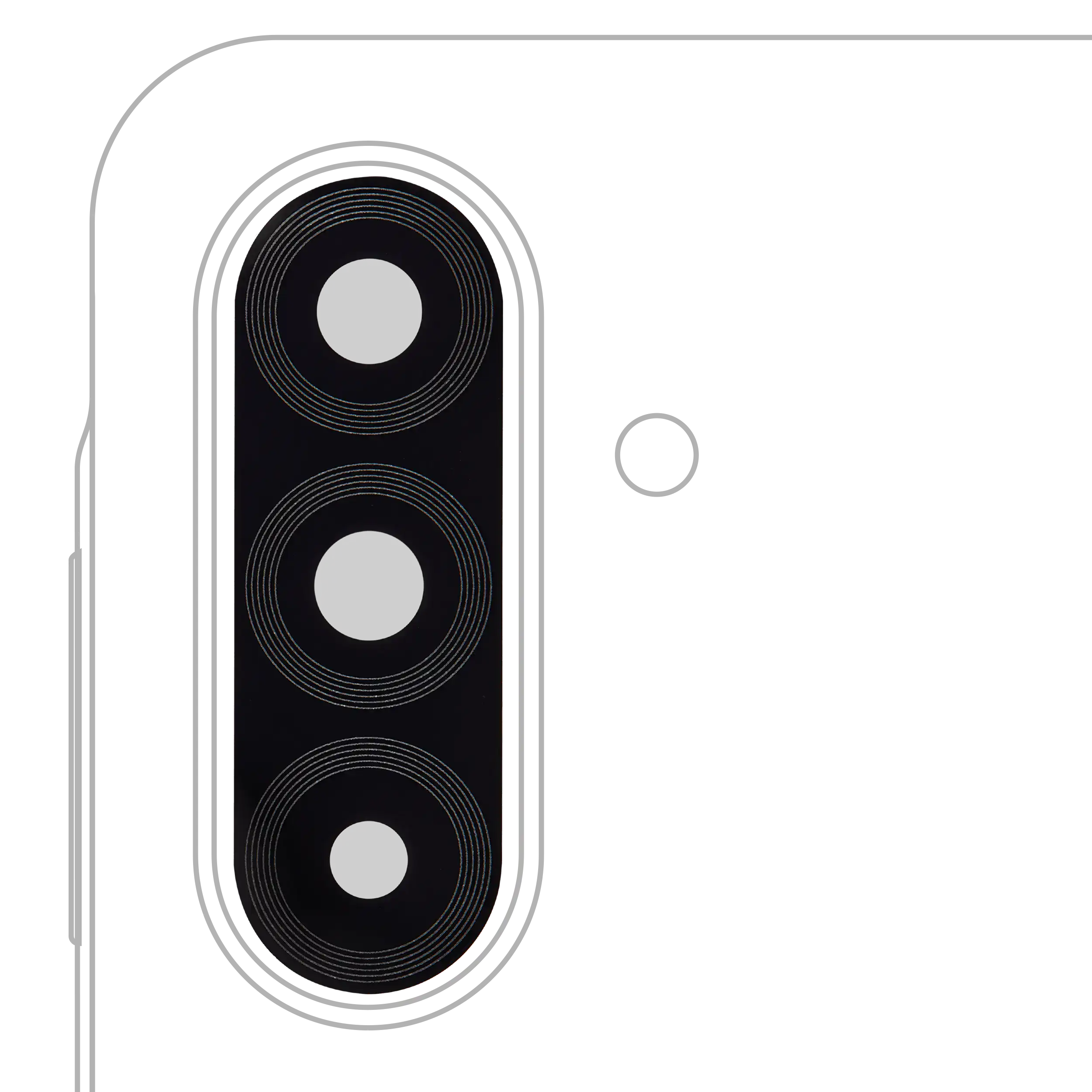Back Camera Lens (Glass Only) With Adhesive For Samsung Galaxy A17 5G (A176 / 2025) (All Colors) (Premium)