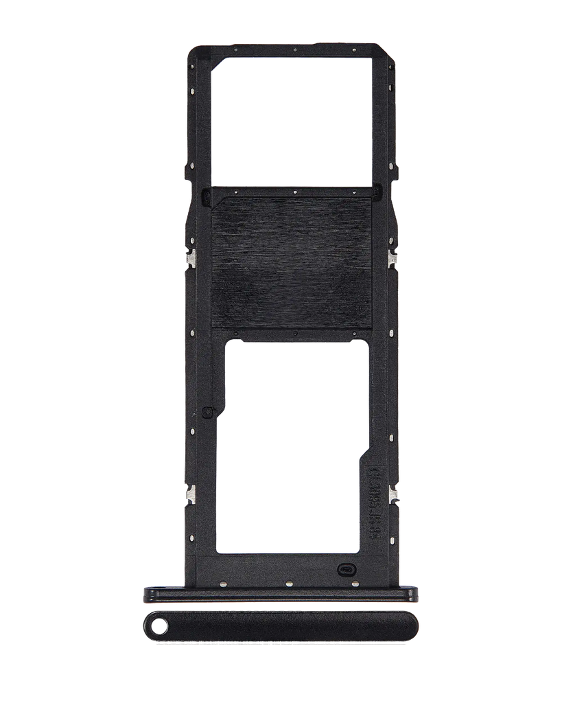 Single Sim Card Tray For Samsung Galaxy A02S (A025 / 2020) / A03 (A035 / 2021) (Black) (Premium)