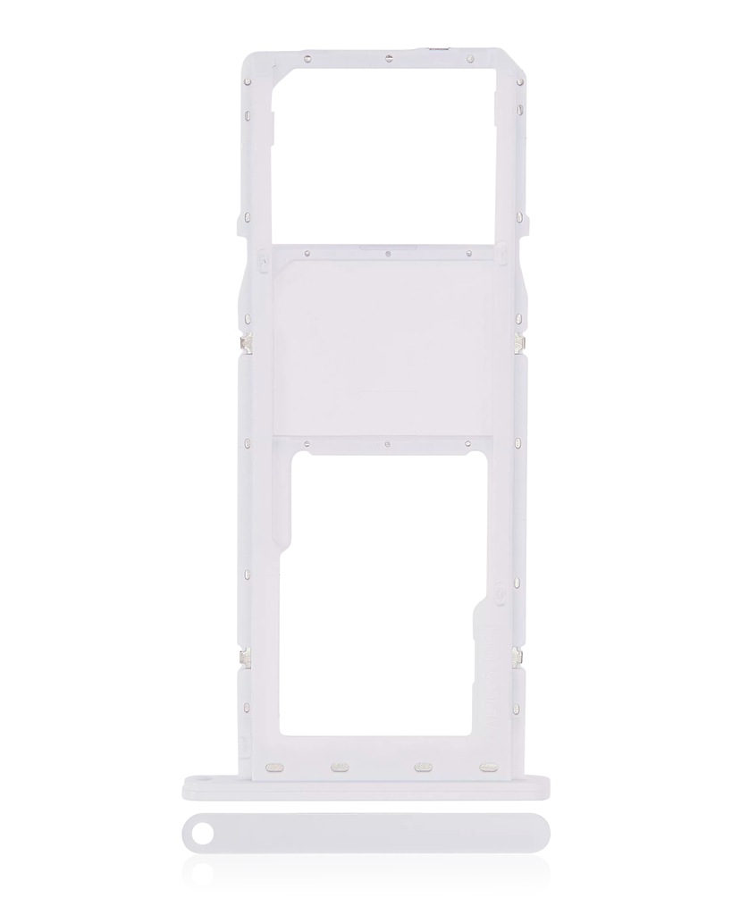 Single Sim Card Tray For Samsung Galaxy A02S (A025 / 2020) / A03 (A035 / 2021) (White) (Premium)