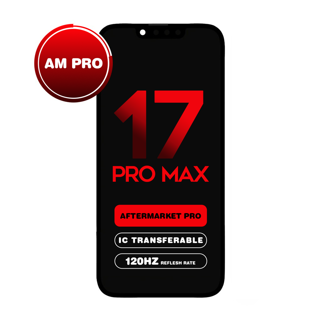 OLED Assembly for iPhone 17 Pro Max (Aftermarket Pro - Soft OLED / 120Hz) (IC Transferable)