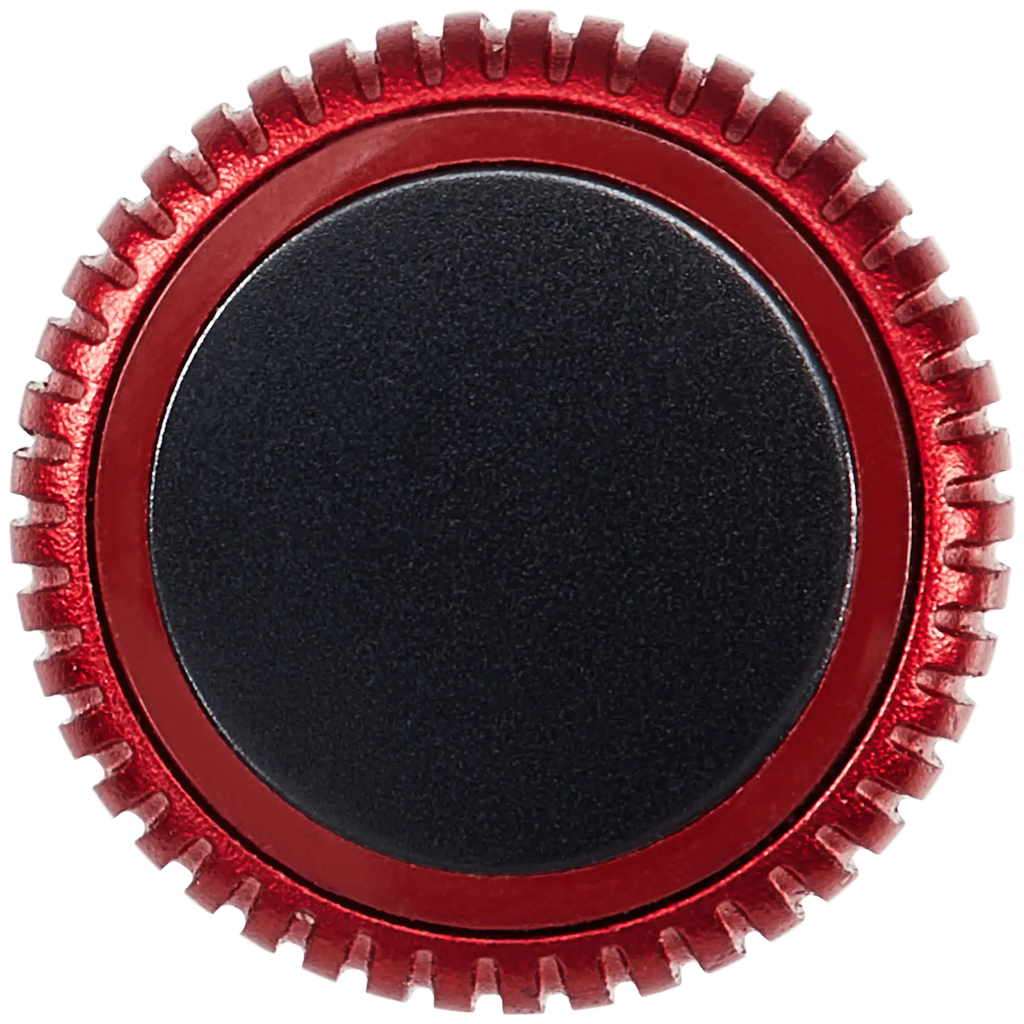 Crown Nut For iWatch Series 8 (41mm / 45mm) (GPS Version) (Black / Red) (Premium)