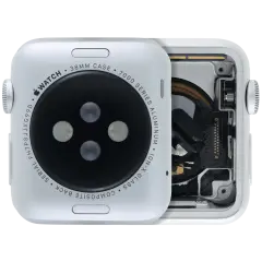 Housing Assembly For iWatch Series 1 (38mm) (Used OEM Pull: Grade A) (Cellular Version) (Aluminum / Silver)