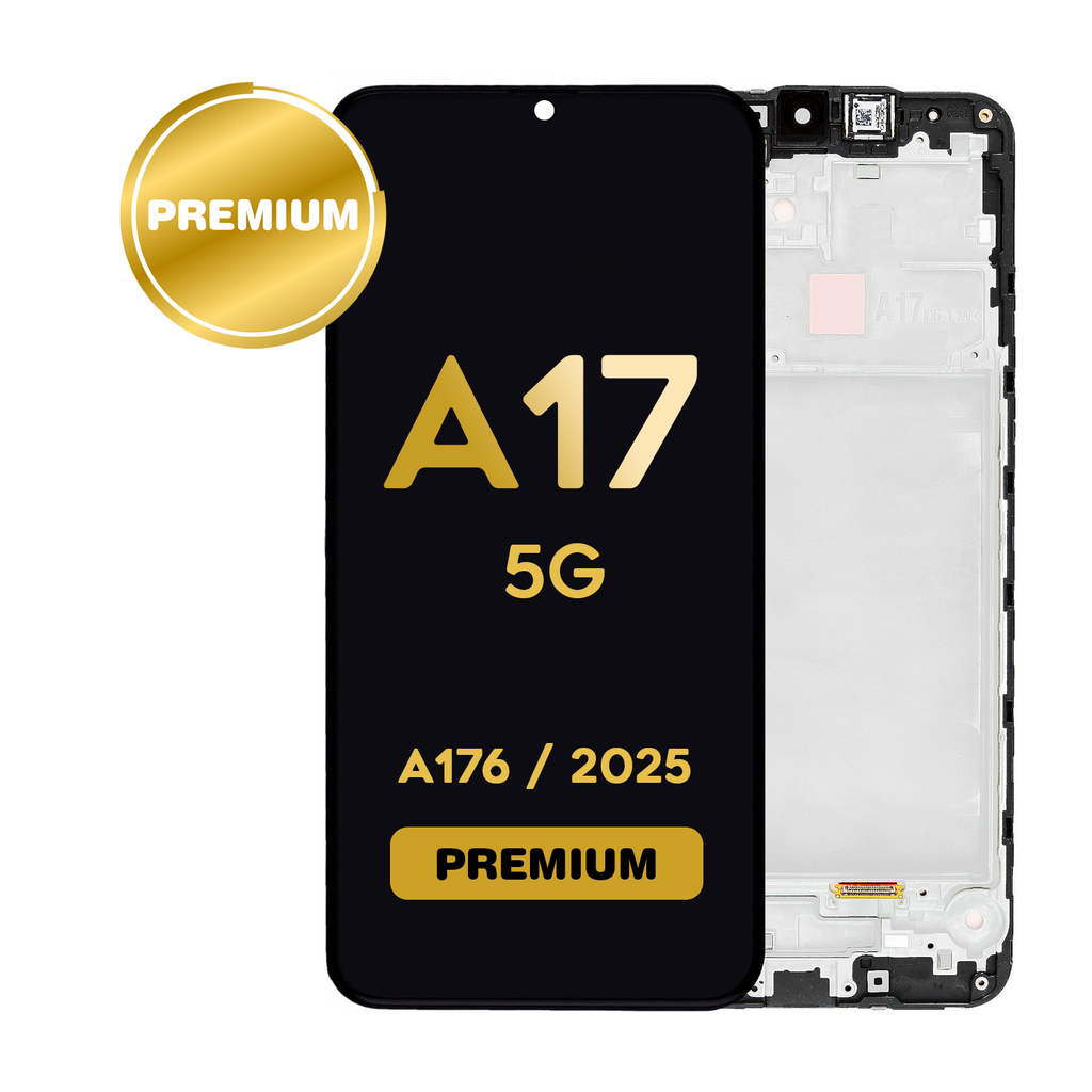 OLED Assembly with Frame for Galaxy A17 5G (A176 / 2025) (Premium)