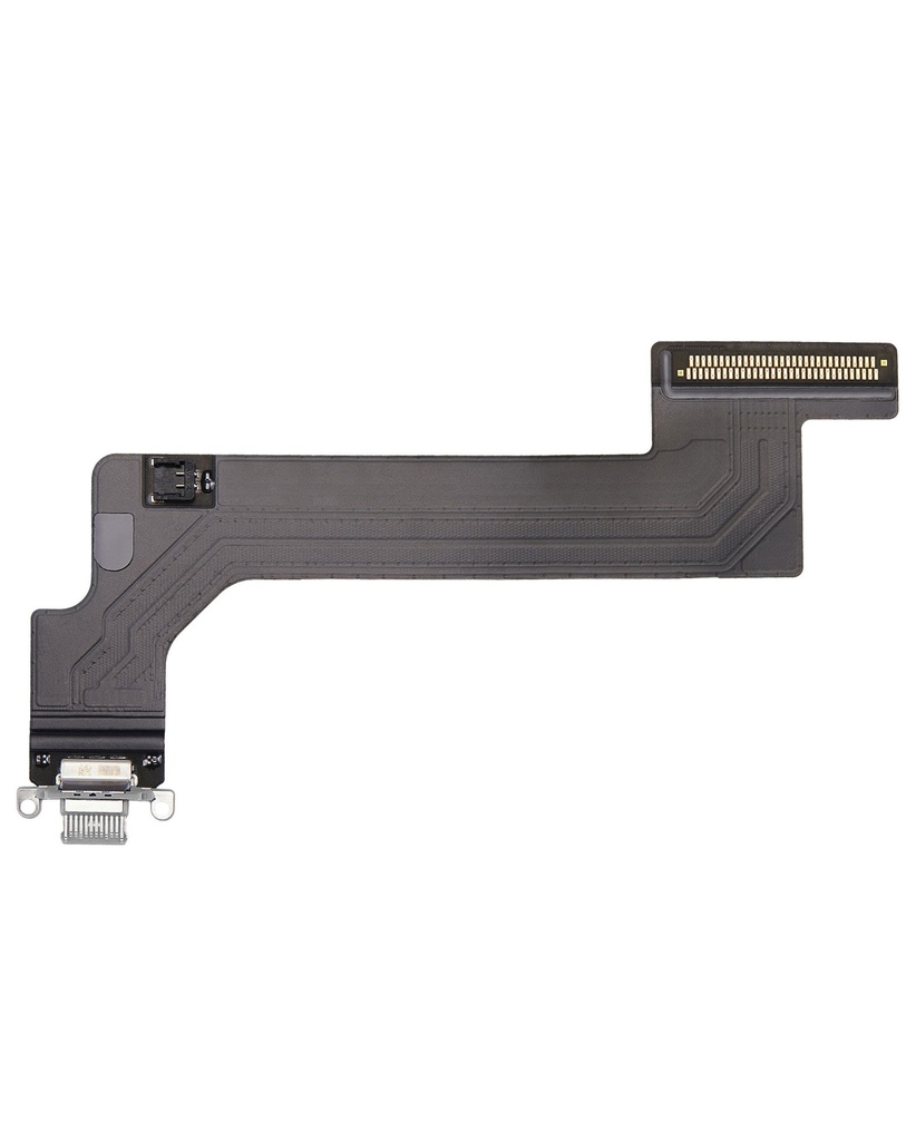 Charging Port Flex Cable For iPad 10 (2022) (WiFi Version) (Aftermarket) (Silver)
