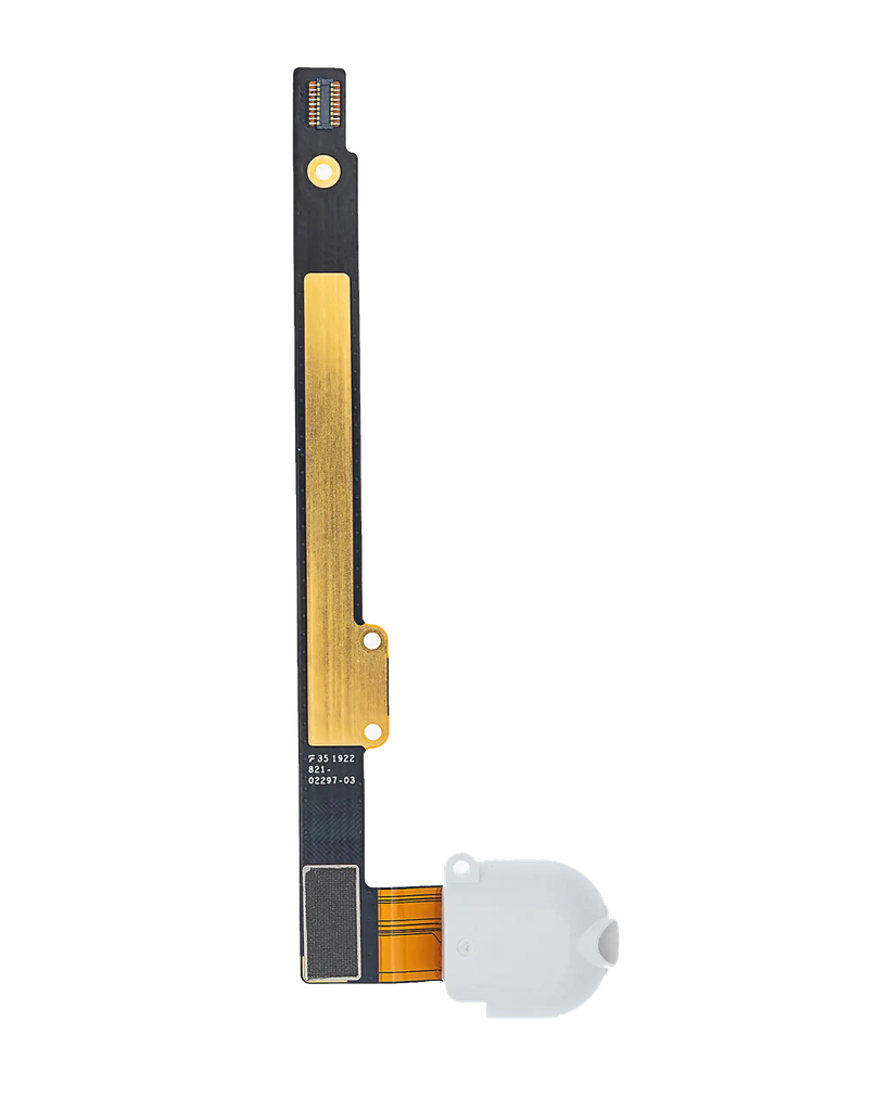 Headphone Jack Flex Cable For iPad 7 (2019) / iPad 8 (2020) (White) (4G Version) (Premium)