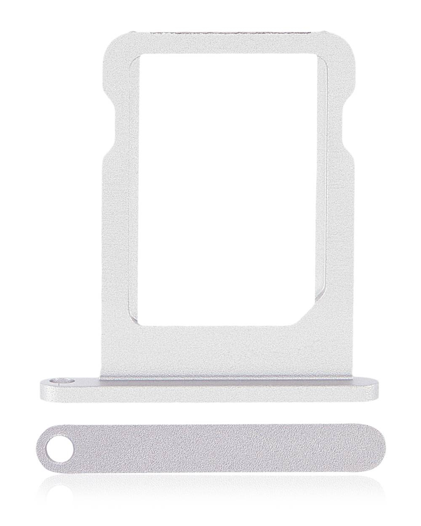Sim Card Tray For iPad Pro 11" 3rd Gen (2021) / Pro 11" 4th Gen (2022) / iPad Pro 12.9" 5th Gen (2021) / 12.9" 6th Gen (2022) (Silver) (Premium)