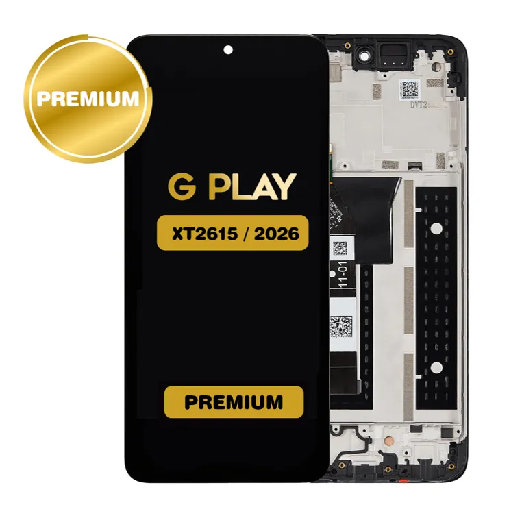LCD Assembly With Frame For Motorola Moto G Play (XT2615 / 2026) (Premium) (All Colors)