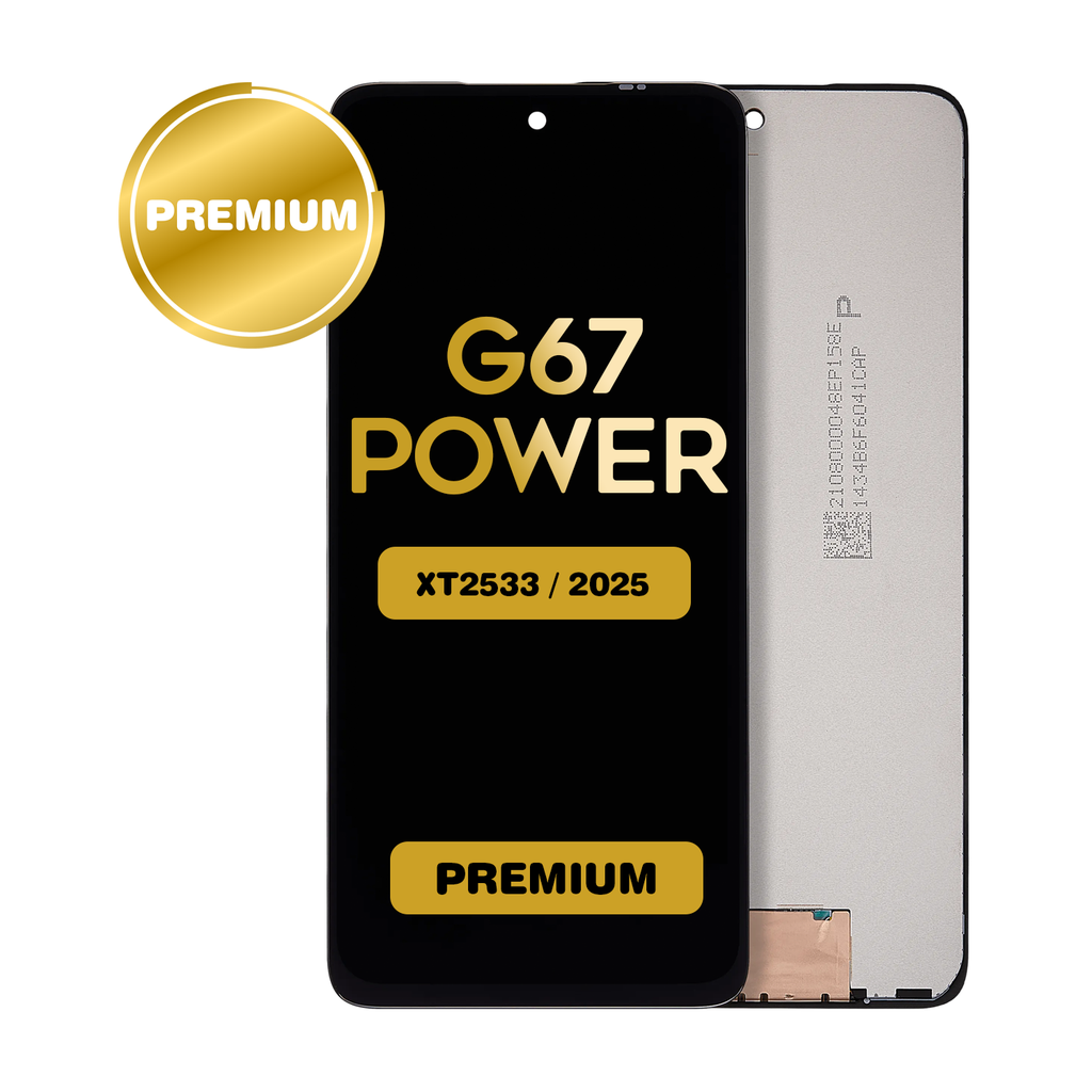 OLED Assembly Without Frame For Motorola Moto G67 Power 5G (XT2533 / 2025) (Premium) (All Colors)